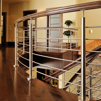 Rod Bar Steel Balcony Railings, Binnentredespoor voor het Terras van het Flatdek
