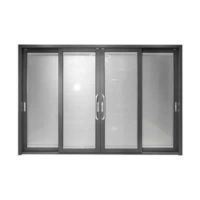 Aangepaste Moderne Multicomité Schuifdeuren, de Deuren van het het Aluminiumkader van het Buiglas