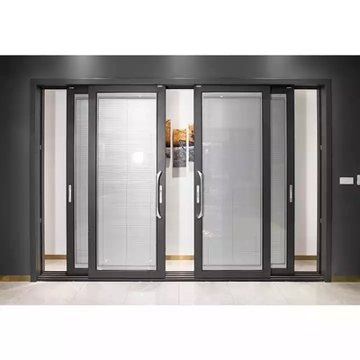 Aangepaste Moderne Multicomité Schuifdeuren, de Deuren van het het Aluminiumkader van het Buiglas