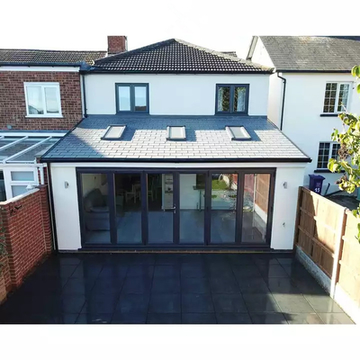 Van het Terrasdeuren van Bifold van de aluminiumlegering van de de Schommelingsenergie de Efficiënte 2.0mm Thermische Onderbreking