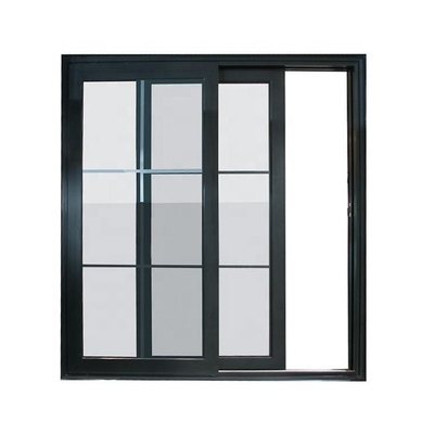 Het standaardvenster van het Aluminium Glijdende Glas, Dubbel de Legeringsvenster van het Laagaluminium