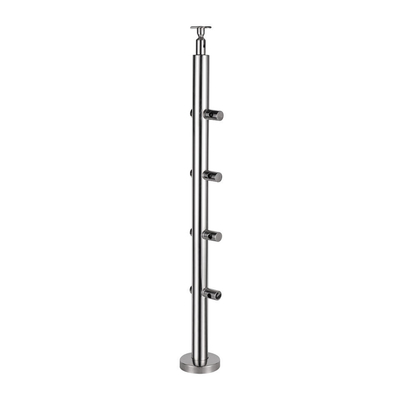 Binnen/Openlucht de Leuningsontwerp 8501200mm van het Roestvrij staaltraliewerk