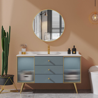 Het geleide van de de Luxebadkamers van Spiegel Lichte Toebehoren Meubilair van de de Kabinettendouane