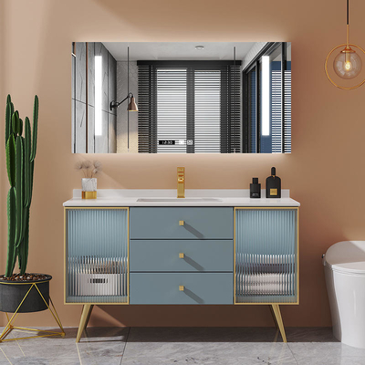 Het geleide van de de Luxebadkamers van Spiegel Lichte Toebehoren Meubilair van de de Kabinettendouane