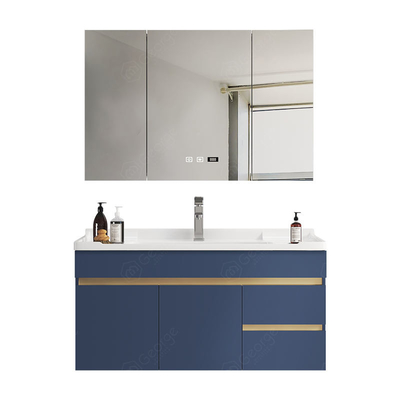 Luxe Stevig Hout met van de LEIDENE van de het Kabinetsijdelheid Badkamersspiegel het Nieuwe Ontwerp