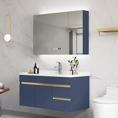 Luxe Stevig Hout met van de LEIDENE van de het Kabinetsijdelheid Badkamersspiegel het Nieuwe Ontwerp