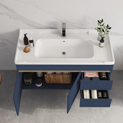 Luxe Stevig Hout met van de LEIDENE van de het Kabinetsijdelheid Badkamersspiegel het Nieuwe Ontwerp