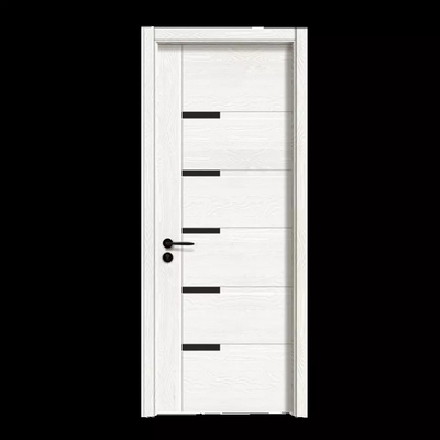 MDF Teak Gelamineerde Comité Melaminezaal Houten Binnenlandse Deur voor Flat