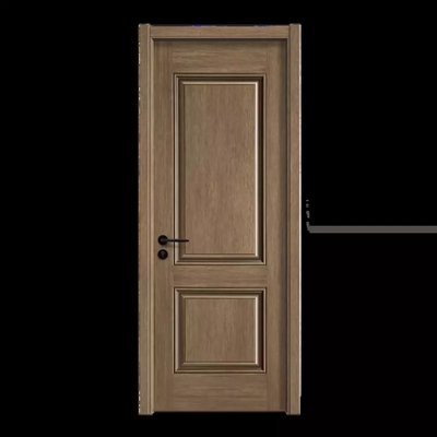 MDF Teak Gelamineerde Comité Melaminezaal Houten Binnenlandse Deur voor Flat