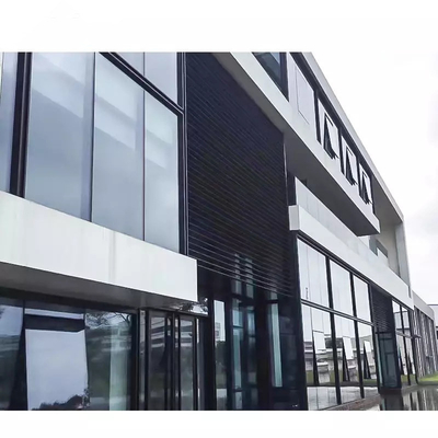 Aluminium frame dubbel glas vliesgevel gebouw gevelpanelen