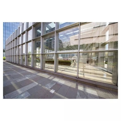 Exposed Framing aluminium bekleding vliesgevel glas transparant