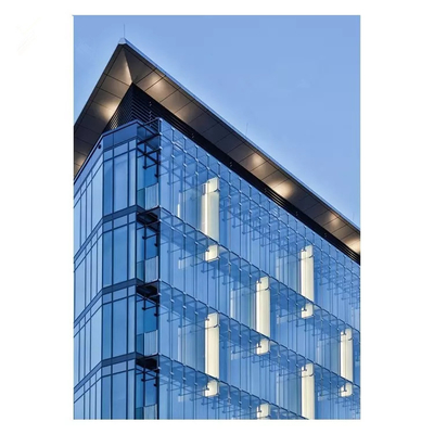 Gevelbekleding Glazen Gevel Verborgen Frame Glazen Gordijngevel Commercieel