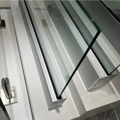 Anti Typhoon Hurricane Outdoor Frameloze glazen balustrade 10-20 mm dikte