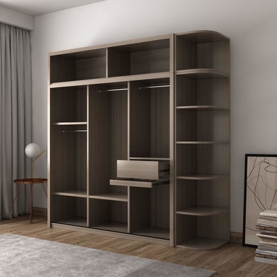 Kast Schuifdeur Draagbare Kledingkast Kast Luxe Modern