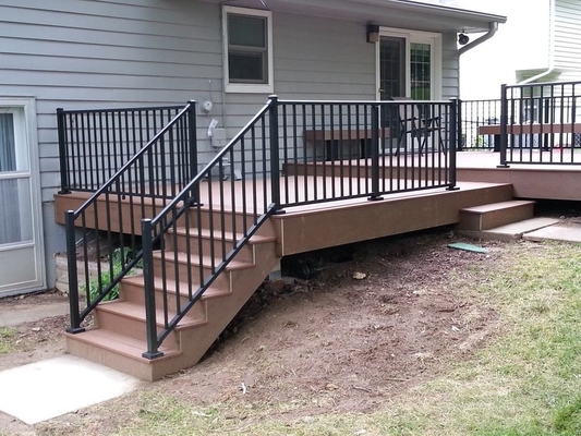 RVS kabel metalen trap balustrade balkon reling aluminium hek