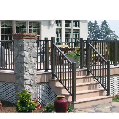 RVS kabel metalen trap balustrade balkon reling aluminium hek