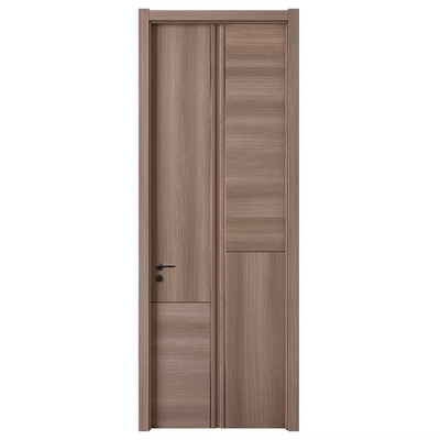 Interne kamer Waterdichte badkamerdeur Modern houten paneelontwerp