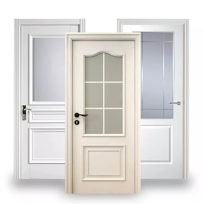 Geluidsisolatie Modern interieur Glas Houten Deur Multiplex Design