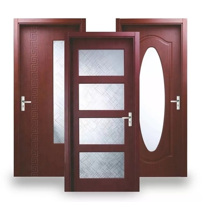 Geluidsisolatie Modern interieur Glas Houten Deur Multiplex Design