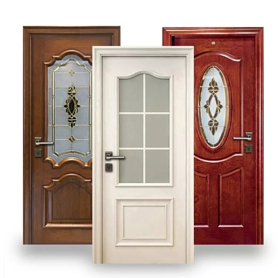 Geluidsisolatie Modern interieur Glas Houten Deur Multiplex Design