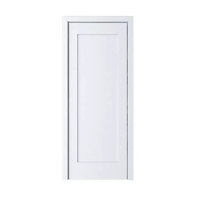 Eenvoudig appartement Shaker interieur hardhouten deur houten paneelontwerp