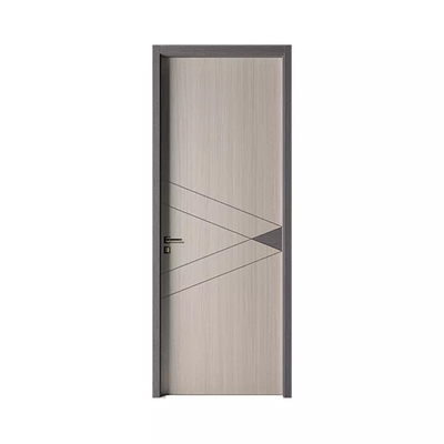 Flush houten paneel ontwerp moderne slaapkamer hardhouten deur waterdicht geluiddicht