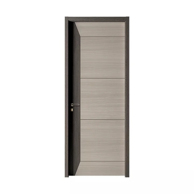 Flush houten paneel ontwerp moderne slaapkamer hardhouten deur waterdicht geluiddicht