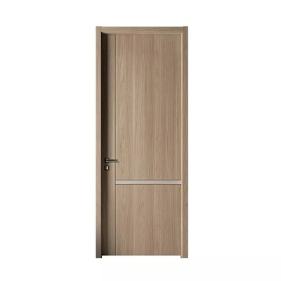 Flush houten paneel ontwerp moderne slaapkamer hardhouten deur waterdicht geluiddicht