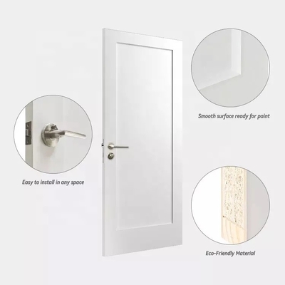 Aangepaste houten ontwerp hardhouten shaker binnendeur voor appartement
