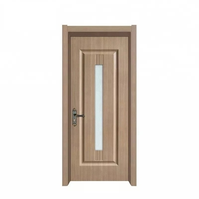 Laminaatlak binnendeuren, waterdichte glazen moderne houten deur