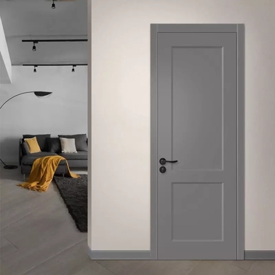 Moderne houten huisbinnendeuren, aangepaste houten deur van melaminekaders