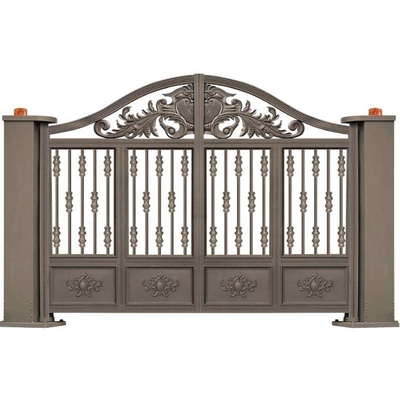 De moderne Hoofdingang van het Huissmeedijzer, Nieuw Ontwerpsmeedijzer Front Door