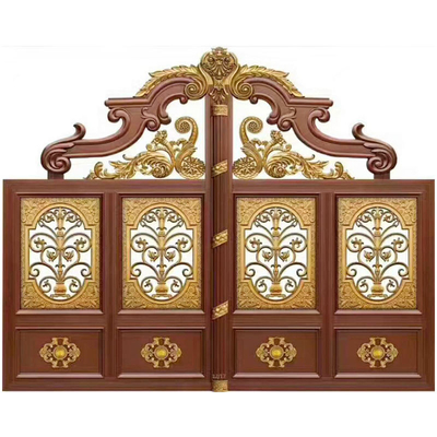 De moderne Hoofdingang van het Huissmeedijzer, Nieuw Ontwerpsmeedijzer Front Door