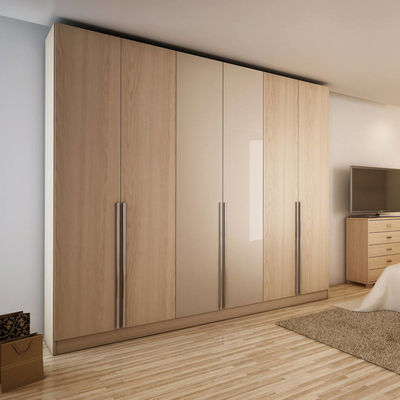 Chinese de Stijl Stevige Houten Garderobe van het Douanemeubilair, Eiken Hout Draagbare Kasten
