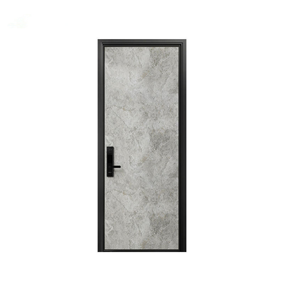 MDF het Staaldeur van de Karkasveiligheid, Houten Gepantserd Buitenfront doors
