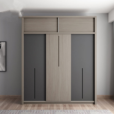 De Douane Houten Meubilair van de melamineraad, de Garderobe van de Combinatieschuifdeur