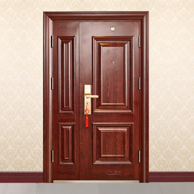 De buiten van de het Staalveiligheid van de Veiligheidsingang Hoofddeuren Burglarproof Woon