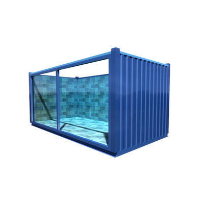 De Prijs van de Tesiafabriek prefabriceerde Aangepaste Kleur 20ft 40ft het Zwembad van de Staal Verschepende Container