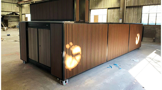 De Prijs van de Tesiafabriek prefabriceerde Aangepaste Kleur 20ft 40ft het Zwembad van de Staal Verschepende Container