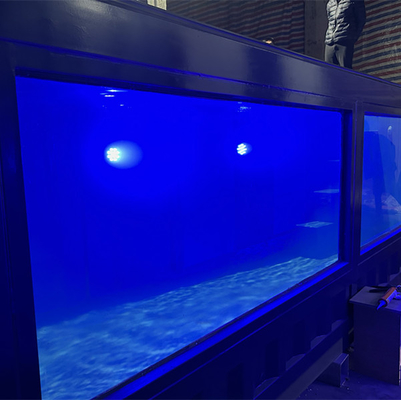 ONS Amerika Standaard Aangepast Kleur en Materiaal Container Zwembad 20ft 40ft met Wave Water Jet Led Light
