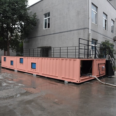 40FT Geprefabriceerd huis Aangepast Grootte en Kleurencontainer Zwembad door Staalmateriaal met Elektro en Plumping-Systeem