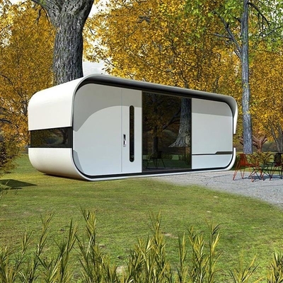 Van de het Glas Beweegbare Opslag van de staalstructuur het Aangemaakte van de de Winkel Modulaire Koffie Prefabhuis van de de Containerpeul