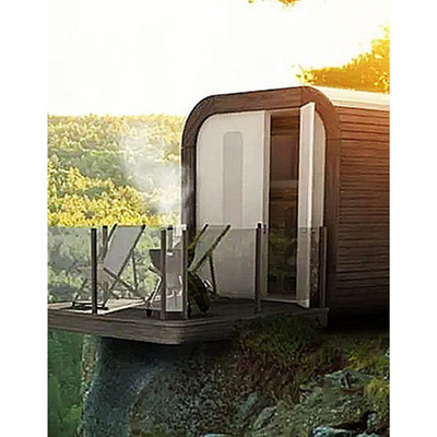 Van het het Glas Stabiele Staal van de zon de Bescherming het Aangepaste Kleur Cabine van de Structuur Prefab Mobiele Apple en Huis van de Peulcontainer