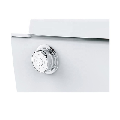 Eenvoudige installatie Sanitair Dichte kruk Ronde kom Witte kleur Verwarming Toilet