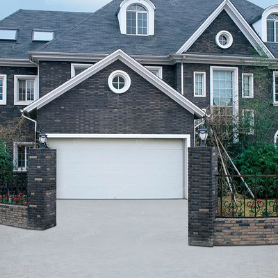 Aluminium framedeur en matglazen villa automatische garagedeur