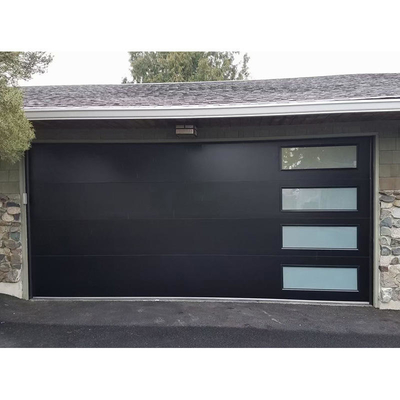 Van het de Villastaal van het Tesia In het groot Aluminium Eigentijdse Sectionele de Garagedeur