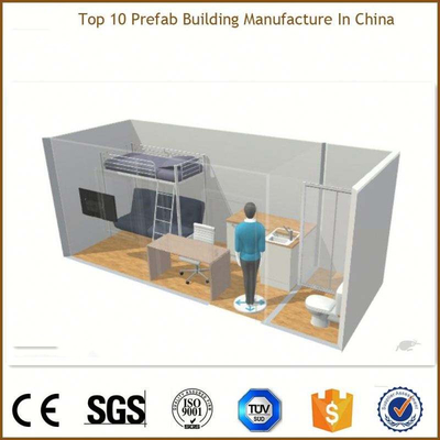 Prefabricated Homes Modulair Draagbaar Kleine Flat Pack Container Huis te koop