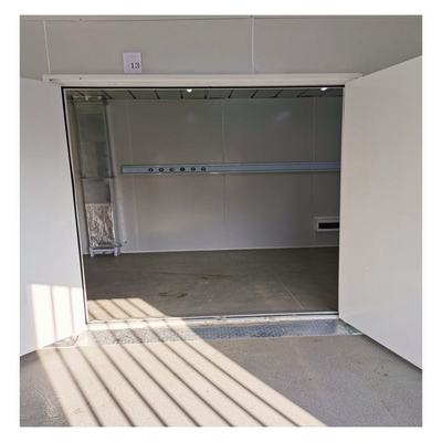 Luxe aanpasbare kleur en glas draagbaar 20ft 40ft prefab flat pack container huis met fabrieksprijs