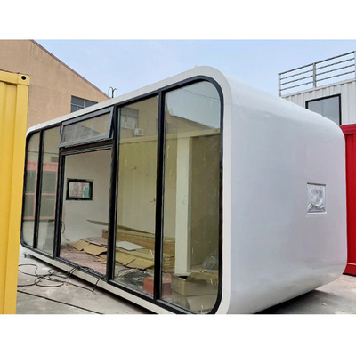 Draagbare prefab huis Tiny House Apple Cabin Container voor kamperen