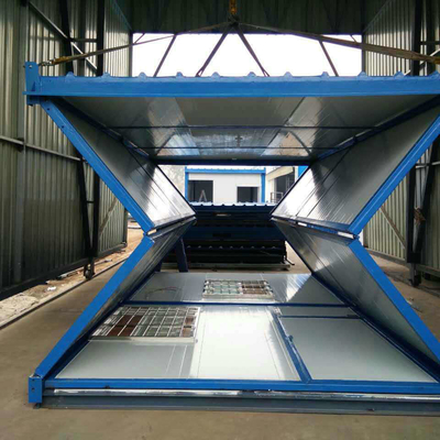 Tesia Nieuwe draagbare staalconstructie Containerhuis Uitbreidbare opvouwbare containeropslag